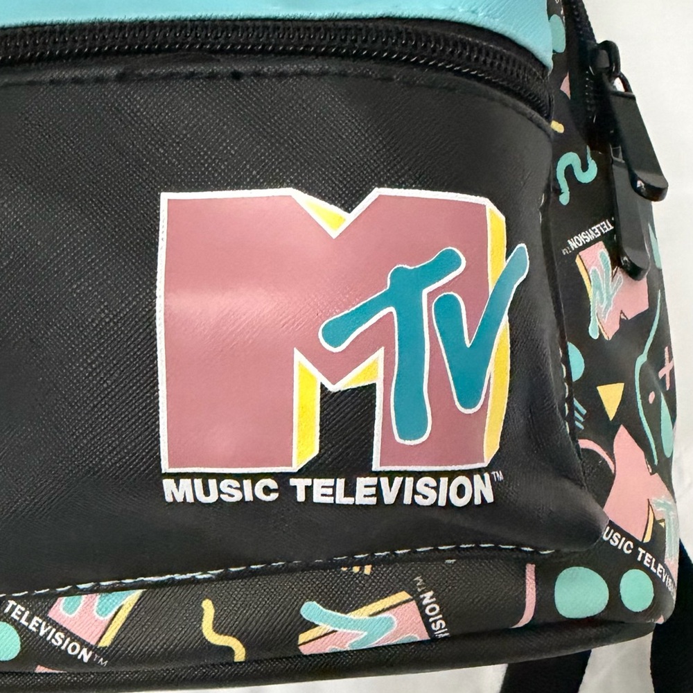 MTV Retro Backpack with Colorful Design - Picture 2 of 5